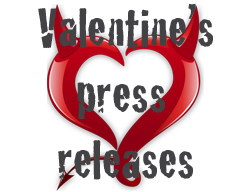 Heart in Valentine's Day press releases